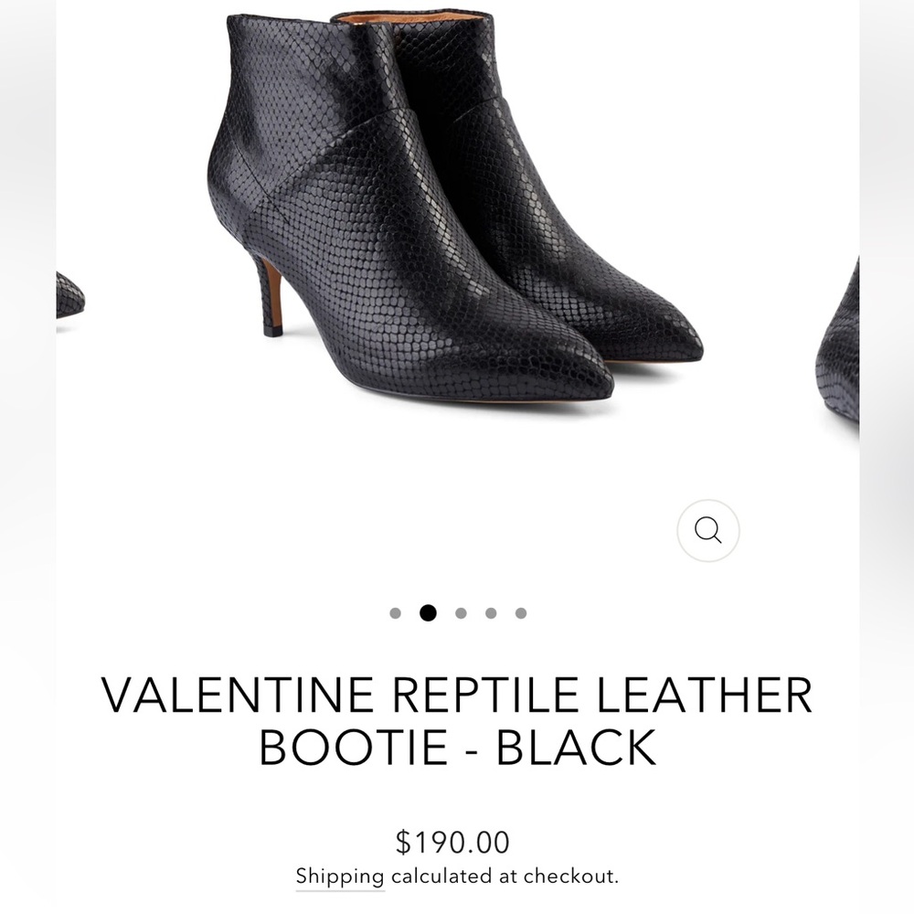 Shoe the Bear reptile booties, size 36, new in box. Sold out on site. US 5-5.5